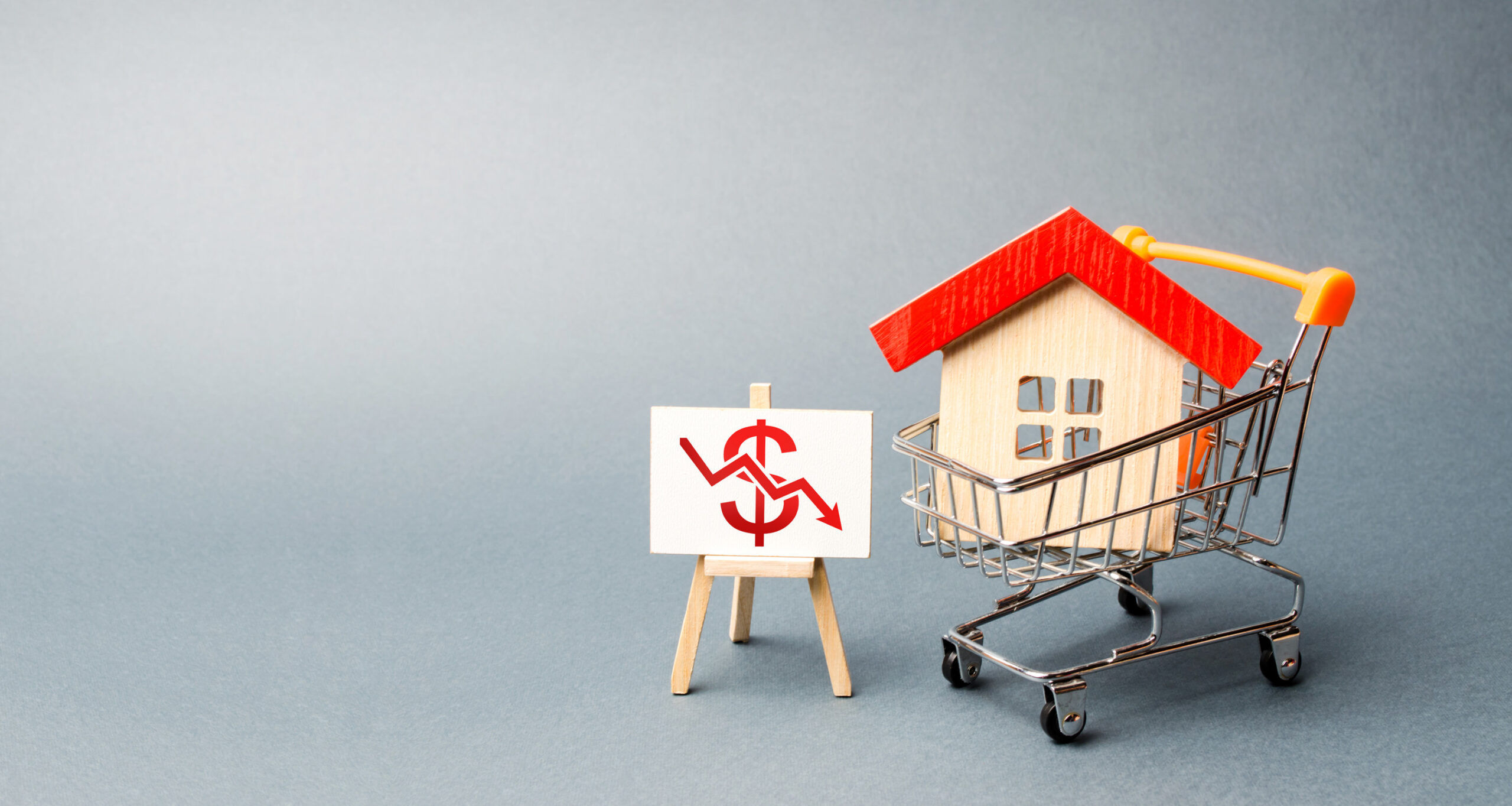 house in cart